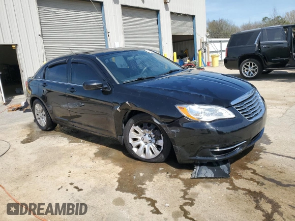 2011 Chrysler 200 LX with VIN 1C3BC4FB0BN576634, listed as a Copart auction lot 50928045 with 200,770 mi miles and Salvage Title. Bid and sale history available at carsss.com. Image 4.