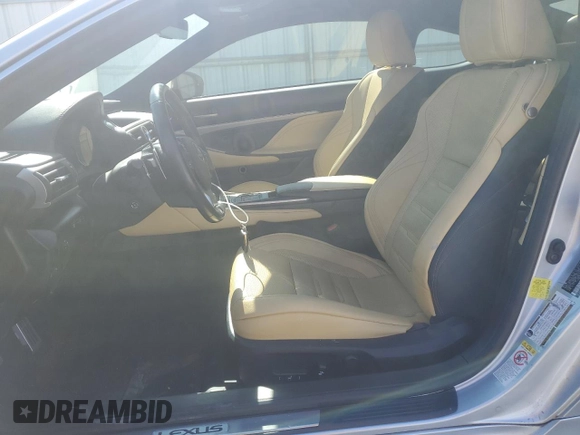 2017 Lexus RC 350 z VIN JTHHE5BC8H5015299, wystawiony jako Copart lot #53020565 z przebiegiem 74 056 mil mil oraz Szkoda całkowita • Salvage title. Historia ofert i sprzedaży dostępna na DreamBid. Obrazek 7.