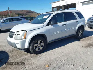 2005 Chevrolet Equinox LS with VIN 2CNDL23F756058315, listed as a IAAI auction lot 40744047 with 103,387 mi miles. Bid and sale history available at carsss.com. Image 2.