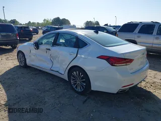 2016 Hyundai Genesis 3.8L z VIN KMHGN4JE5GU107318, wystawiony jako IAAI lot #42046138 z przebiegiem 103 200 mil mil oraz . Historia ofert i sprzedaży dostępna na DreamBid. Obrazek 3.