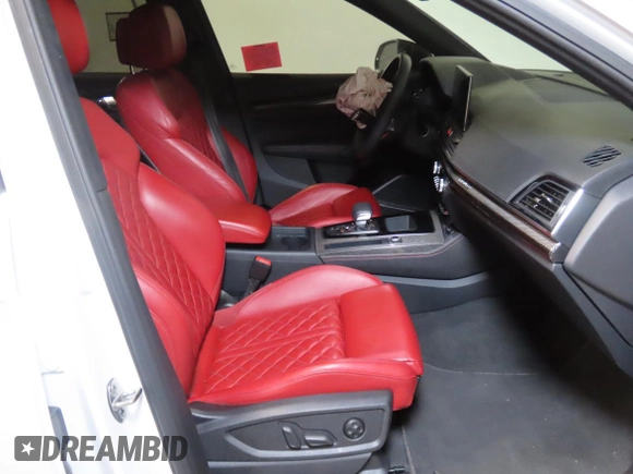 2023 Audi SQ5 Sportback Premium Plus z VIN WA124AFY1P2038636, wystawiony jako Copart lot #53910115 z przebiegiem 27 258 mil mil oraz Szkody całkowita. Historia ofert i sprzedaży dostępna na DreamBid. Obrazek 5.