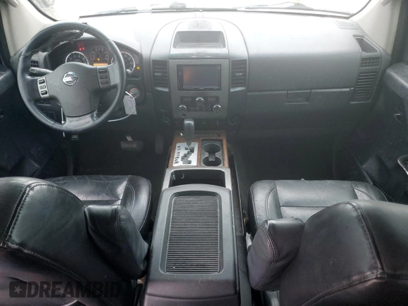 2009 Nissan Titan LE with VIN 1N6BA07D29N307293, listed as a Copart auction lot 42813355 with 259,046 mi miles and Salvage Title. Bid and sale history available at carsss.com. Image 8.