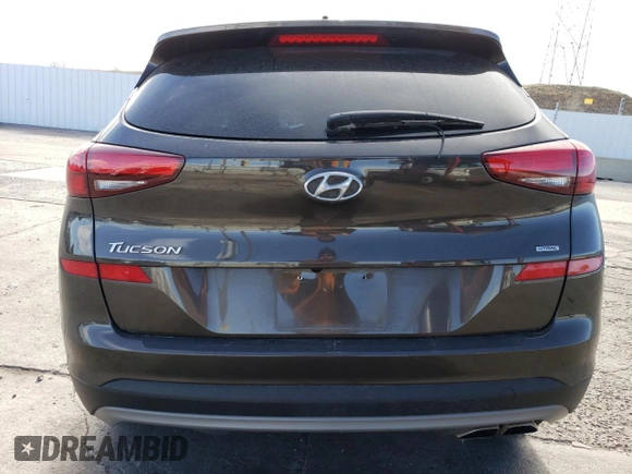 2019 Hyundai Tucson Ultimate with VIN KM8J3CAL6KU038197, listed as a Copart auction lot 48800575 with 0 mi miles and Non Repairable. Bid and sale history available at carsss.com. Image 6.