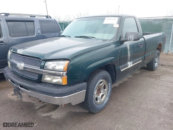 2003 Chevrolet Silverado 1500 with VIN 1GCEC14XX3Z163071, listed as a IAAI auction lot 41956115 with 89,749 mi miles. Bid and sale history available at carsss.com. Image 2.