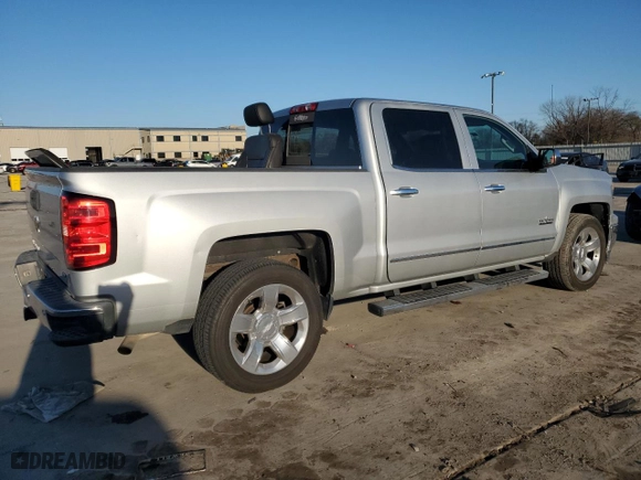 2015 Chevrolet Silverado 1500 LTZ with VIN 3GCPCSEC1FG400299, listed as a Copart auction lot 46615595 with 97,470 mi miles and Salvage Title. Bid and sale history available at carsss.com. Image 3.