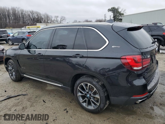2018 BMW X5 xDrive40e iPerformance with VIN 5UXKT0C51J0W01392, listed as a Copart auction lot 44314455 with 115,671 mi miles and Clean Title. Bid and sale history available at carsss.com. Image 2.