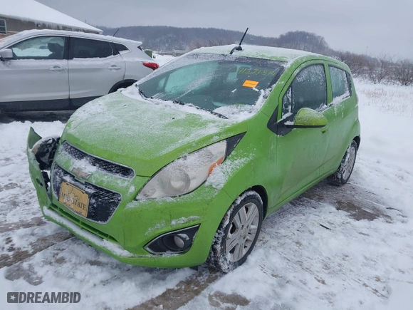 2015 Chevrolet Spark LT with VIN KL8CD6S97FC799730, listed as a IAAI auction lot 41273514 with 98,558 mi miles. Bid and sale history available at carsss.com. Image 17.