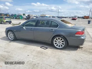 2006 BMW 7 Series 750Li z VIN WBAHN83576DT35295, wystawiony jako Copart lot #55359635 z przebiegiem 159 790 mil mil oraz Szkoda całkowita • Salvage title. Historia ofert i sprzedaży dostępna na DreamBid. Obrazek 2.