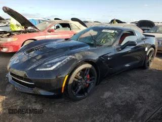 2015 Chevrolet Corvette 2LT with VIN 1G1YC2D7XF5100754, listed as a Copart auction lot 78390194 with 0 mi miles and Non Repairable. Bid and sale history available at carsss.com. Image 1.