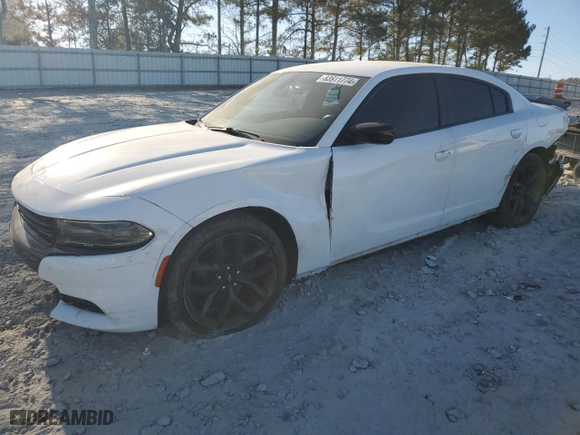 2019 Dodge Charger SXT with VIN 2C3CDXBG0KH598842, listed as a Copart auction lot 83911774 with 110,762 mi miles and Salvage Title. Bid and sale history available at carsss.com. Image 1.