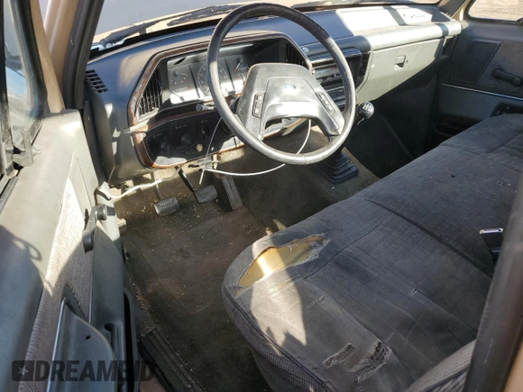 1990 Ford F-150 "S" with VIN 1FTDF15Y9LNA50360, listed as a Copart auction lot 89195765 with 88,604 mi miles and Clean Title. Bid and sale history available at carsss.com. Image 8.