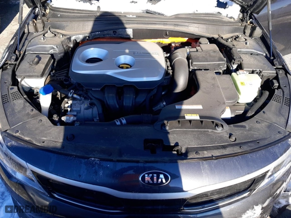 2017 Kia Optima Hybrid with VIN KNAGT4LE7H5014803, listed as a Copart auction lot 87899715 with 25,770 mi miles and Salvage Title. Bid and sale history available at carsss.com. Image 11.
