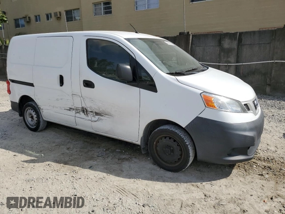 2017 Nissan NV200 SV with VIN 3N6CM0KN9HK710574, listed as a Copart auction lot 48884225 with 160,216 mi miles and Salvage title. Bid and sale history available at DreamBid. Image 4.