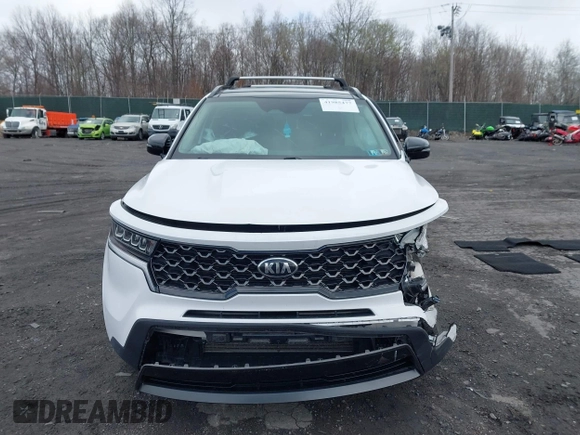 2021 Kia Sorento S with VIN 5XYRLDLC5MG073425, listed as a IAAI auction lot 41985477 with 54,440 mi miles and . Bid and sale history available at DreamBid. Image 12.