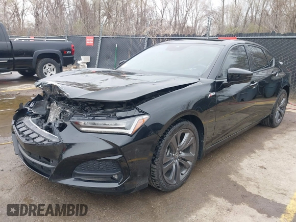 2022 Acura TLX w/A-Spec Package with VIN 19UUB6F5XNA002178, listed as a IAAI auction lot 41850627 with 68,762 mi miles and . Bid and sale history available at DreamBid. Image 17.
