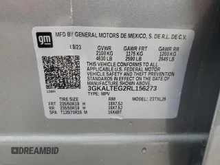 2024 GMC Terrain SLE z VIN 3GKALTEG2RL156273, wystawiony jako Copart lot #57972305 z przebiegiem Nie podano mil oraz Szkoda całkowita • Salvage title. Historia ofert i sprzedaży dostępna na DreamBid. Obrazek 13.