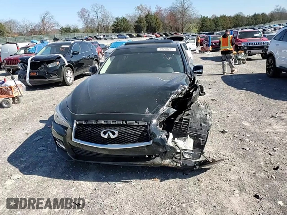 2017 Infiniti Q50 Premium с VIN JN1EV7AP4HM730948, выставлен на аукционе Copart как лот 49290275 с пробегом 81 173 миль миль и Списание • Salvage title. История ставок и продаж доступна на DreamBid. Изображение 10.