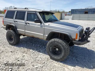 2000 Jeep Cherokee Classic with VIN 1J4FF58S0YL148245, listed as a Copart auction lot 53955735 with 185,307 mi miles and Clean Title. Bid and sale history available at carsss.com. Image 4.