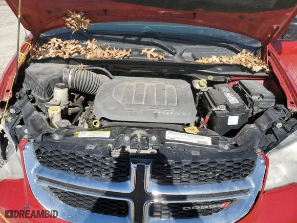 2012 Dodge Grand Caravan SE with VIN 2C4RDGBG2CR349315, listed as a Copart auction lot 46658355 with 193,048 mi miles and Salvage Title. Bid and sale history available at carsss.com. Image 12.