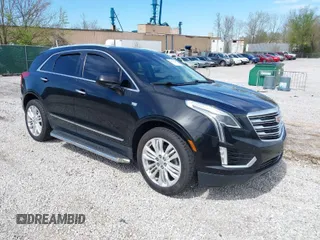 2018 Cadillac XT5 Premium Luxury FWD with VIN 1GYKNERS4JZ145397, listed as a IAAI auction lot 41968538 with 51,837 mi miles. Bid and sale history available at carsss.com. Image 1.