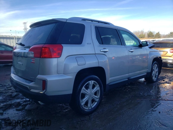 2017 GMC Terrain SLT with VIN 2GKFLUE37H6341270, listed as a Copart auction lot 42384325 with 75,488 mi miles and Salvage Title. Bid and sale history available at DreamBid. Image 3.