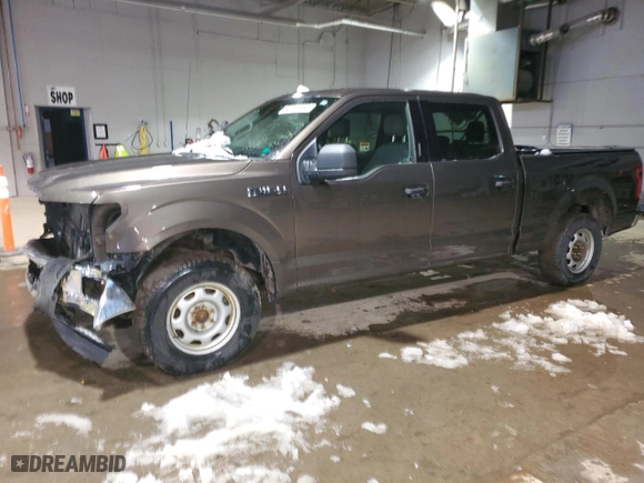 2016 Ford F-150 XLT with VIN 1FTFW1EF1GFD44584, listed as a Copart auction lot 50331585 with 170,234 mi miles and Salvage Title. Bid and sale history available at carsss.com. Image 1.