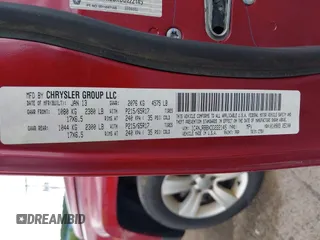 2013 Jeep Patriot Sport with VIN 1C4NJRBBXDD222145, listed as a IAAI auction lot 42539593 with 83,089 mi miles and . Bid and sale history available at DreamBid. Image 9.