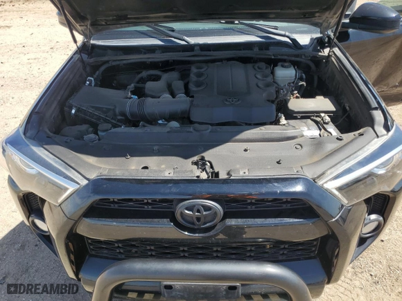 2017 Toyota 4Runner SR5 with VIN JTEBU5JRXH5459778, listed as a Copart auction lot 52144465 with 109,058 mi miles and Salvage Title. Bid and sale history available at carsss.com. Image 12.
