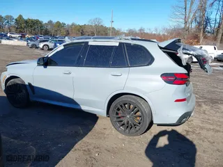 2025 BMW X5 M60i with VIN 5UX33EU08S9X68091, listed as a IAAI auction lot 41246321 with 10 mi miles. Bid and sale history available at carsss.com. Image 14.