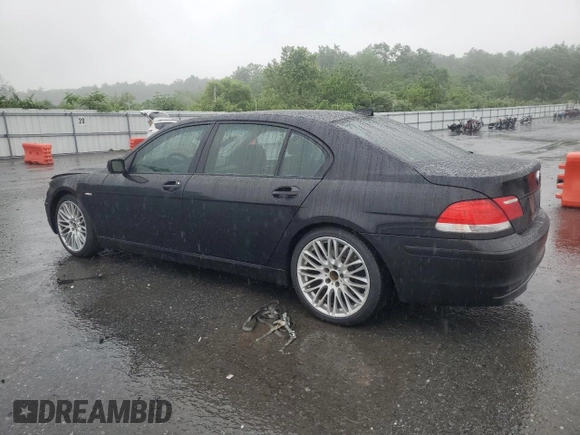2006 BMW 7 Series 750Li z VIN WBAHN83516DT59723, wystawiony jako Copart lot #61220845 z przebiegiem Nie podano mil oraz Szkoda całkowita • Salvage title. Historia ofert i sprzedaży dostępna na DreamBid. Obrazek 2.