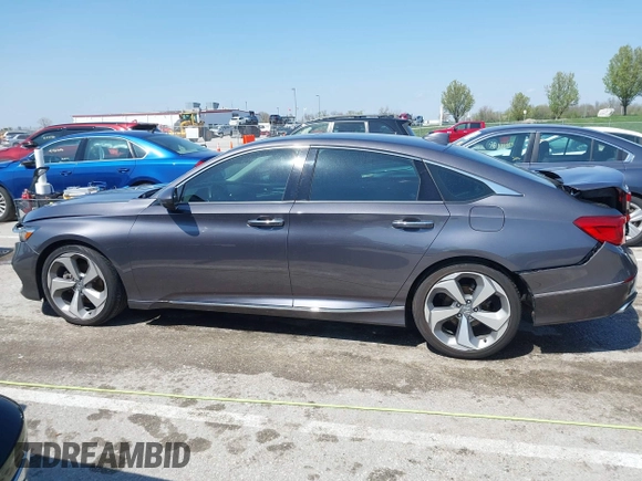 2019 Honda Accord Touring with VIN 1HGCV2F92KA016179, listed as a IAAI auction lot 41975156 with 101,674 mi miles and . Bid and sale history available at DreamBid. Image 15.