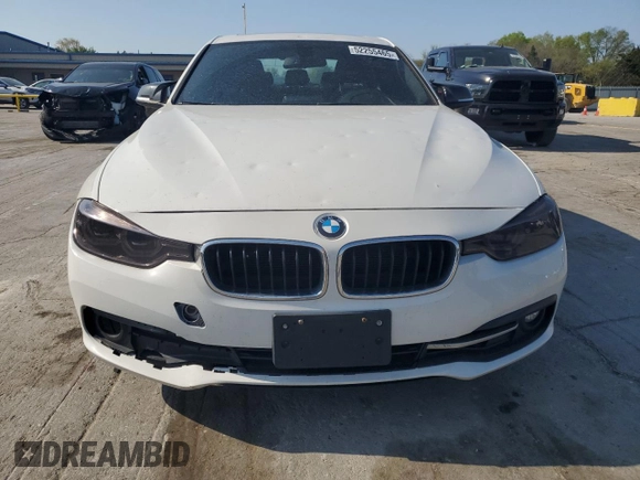 2016 BMW 3 Series 328i with VIN WBA8E9G54GNT44077, listed as a Copart auction lot 52255465 with 127,496 mi miles and Salvage Title. Bid and sale history available at carsss.com. Image 5.