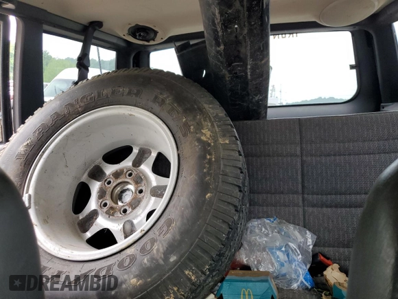 2001 Jeep Cherokee Sport with VIN 1J4FF48S21L595966, listed as a Copart auction lot 55946575 with Not provided miles and Salvage title. Bid and sale history available at DreamBid. Image 10.