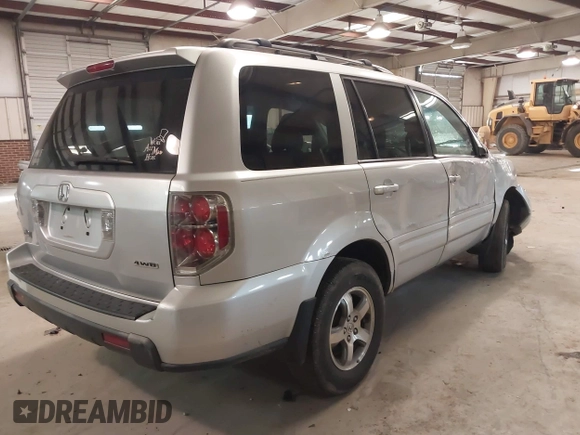 2006 Honda Pilot EX with VIN 2HKYF18416H534697, listed as a IAAI auction lot 41715642 with 224,093 mi miles and . Bid and sale history available at DreamBid. Image 4.