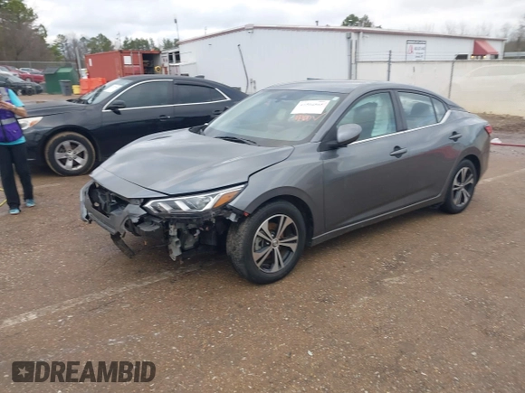 2022 Nissan Sentra SV z VIN 3N1AB8CV9NY284815, wystawiony jako IAAI lot #41504868 z przebiegiem 33 275 mil mil oraz . Historia ofert i sprzedaży dostępna na DreamBid. Obrazek 22.
