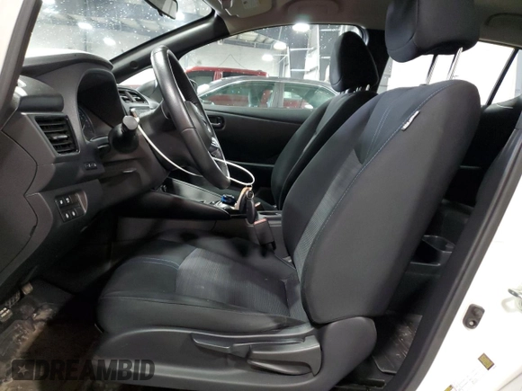 2020 Nissan LEAF SV Plus with VIN 1N4BZ1CP4LC305023, listed as a Copart auction lot 50136155 with 46,195 mi miles and Salvage Title. Bid and sale history available at DreamBid. Image 7.