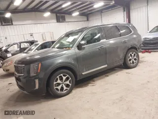2021 Kia Telluride EX with VIN 5XYP34HC3MG150535, listed as a IAAI auction lot 40962234 with 71,906 mi miles. Bid and sale history available at carsss.com. Image 2.