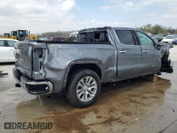 2021 GMC Sierra 1500 SLT z VIN 3GTU9DED3MG483415, wystawiony jako Copart lot #52741395 z przebiegiem 51 537 mil mil oraz Szkody całkowita. Historia ofert i sprzedaży dostępna na DreamBid. Obrazek 3.