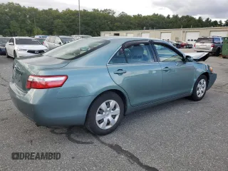 2007 Toyota Camry CE with VIN JTNBE46K573066929, listed as a Copart auction lot 71540164 with 47,299 mi miles and Salvage Title. Bid and sale history available at carsss.com. Image 3.