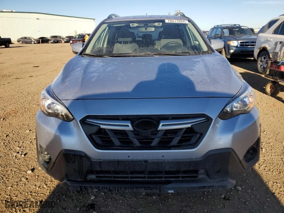 2022 Subaru Crosstrek with VIN JF2GTABC1N8266043, listed as a Copart auction lot 78617054 with 76,137 mi miles and Clean Title. Bid and sale history available at carsss.com. Image 5.