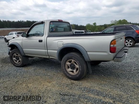 2001 Toyota Tacoma PreRunner with VIN 5TENM92N21Z783248, listed as a Copart auction lot 52572235 with 206,536 mi miles and Salvage title. Bid and sale history available at DreamBid. Image 2.