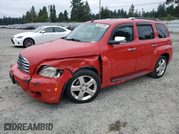 2008 Chevrolet HHR LT with VIN 3GNDA53P68S613448, listed as a Copart auction lot 62875205 with 75,015 mi miles and Salvage title. Bid and sale history available at DreamBid. Image 1.