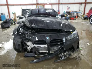 2021 BMW M4 Competition with VIN WBS33AZ0XMCG66716, listed as a Copart auction lot 44862645 with 0 mi miles and Salvage Title. Bid and sale history available at carsss.com. Image 5.