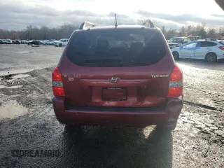 2007 Hyundai Tucson GLS with VIN KM8JM12B37U526294, listed as a Copart auction lot 83593414 with 197,216 mi miles and Salvage Title. Bid and sale history available at carsss.com. Image 6.