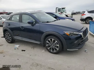 2019 Mazda CX-3 Grand Touring with VIN JM1DKDD75K1460648, listed as a Copart auction lot 85138064 with 64,817 mi miles and Salvage Title. Bid and sale history available at carsss.com. Image 4.