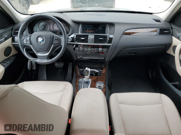 2017 BMW X3 xDrive35i with VIN 5UXWX7C57H0S20011, listed as a Copart auction lot 50732285 with 36,894 mi miles and Clean Title. Bid and sale history available at DreamBid. Image 8.