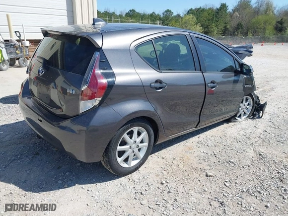 2015 Toyota Prius c One with VIN JTDKDTB31F1096438, listed as a IAAI auction lot 41859685 with 208,302 mi miles. Bid and sale history available at carsss.com. Image 4.
