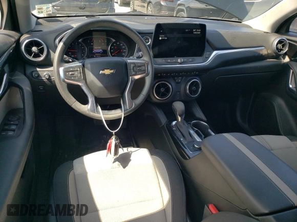 2023 Chevrolet Blazer LT с VIN 3GNKBCR43PS193670, выставлен на аукционе Copart как лот 56047445 с пробегом 29 324 миль миль и Списание • Salvage title. История ставок и продаж доступна на DreamBid. Изображение 8.