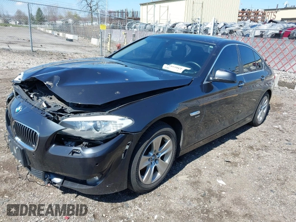 2012 BMW 5 Series 528i xDrive with VIN WBAXH5C58CDW03798, listed as a IAAI auction lot 42011933 with 115,508 mi miles and . Bid and sale history available at DreamBid. Image 2.
