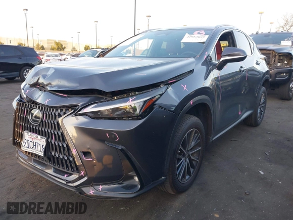 2022 Lexus NX 350 Premium with VIN JTJGGCEZ5N5004331, listed as a IAAI auction lot 41953097 with 44,337 mi miles and . Bid and sale history available at DreamBid. Image 18.